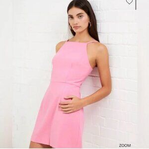 French Connection Whisper Light Sheath Minidress in Morning Glory